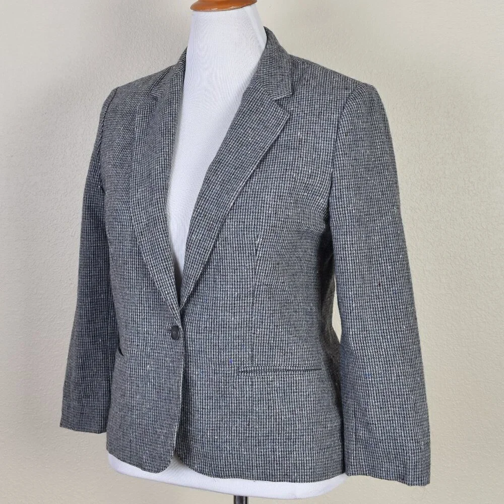 Vintage Pendleton Wool Plaid Blazer 12 - Picture 3 of 9